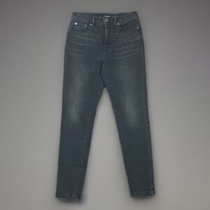 Lauren Ralph Lauren Jeans Womens 4 High Rise Straight Stretch Skinny Black